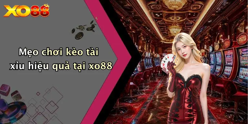Mẹo chơi kèo tài xỉu hiệu quả tại XO88